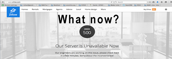Why is my website down? What do I do next?