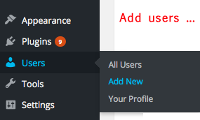 Customize User Roles