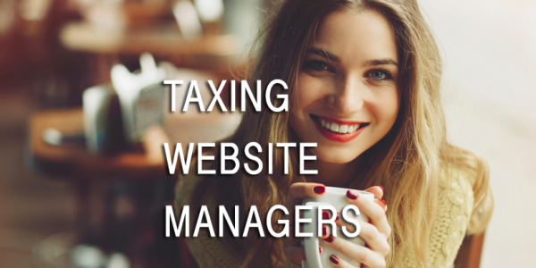 How to file a Form-1099 to tax a website manager